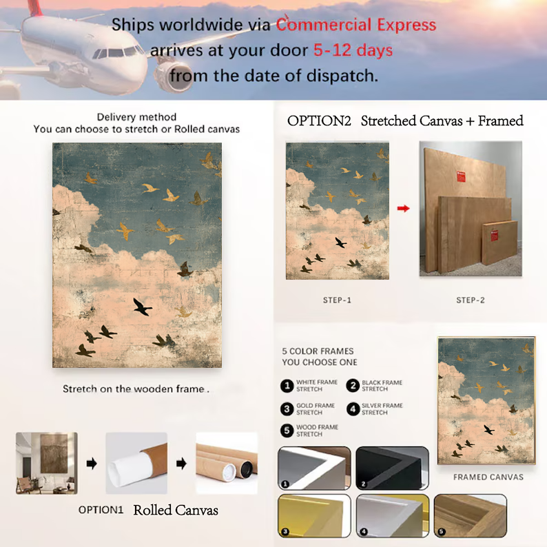 The Man in the Yellow Hat – Modern Textured Canvas Art