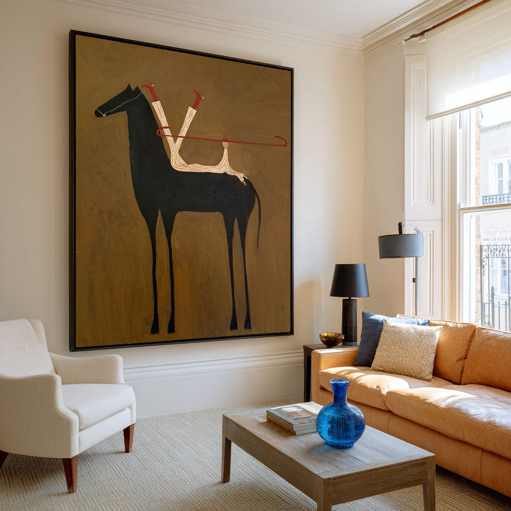 The Silent Steed -- Abstract Animal Symbolism