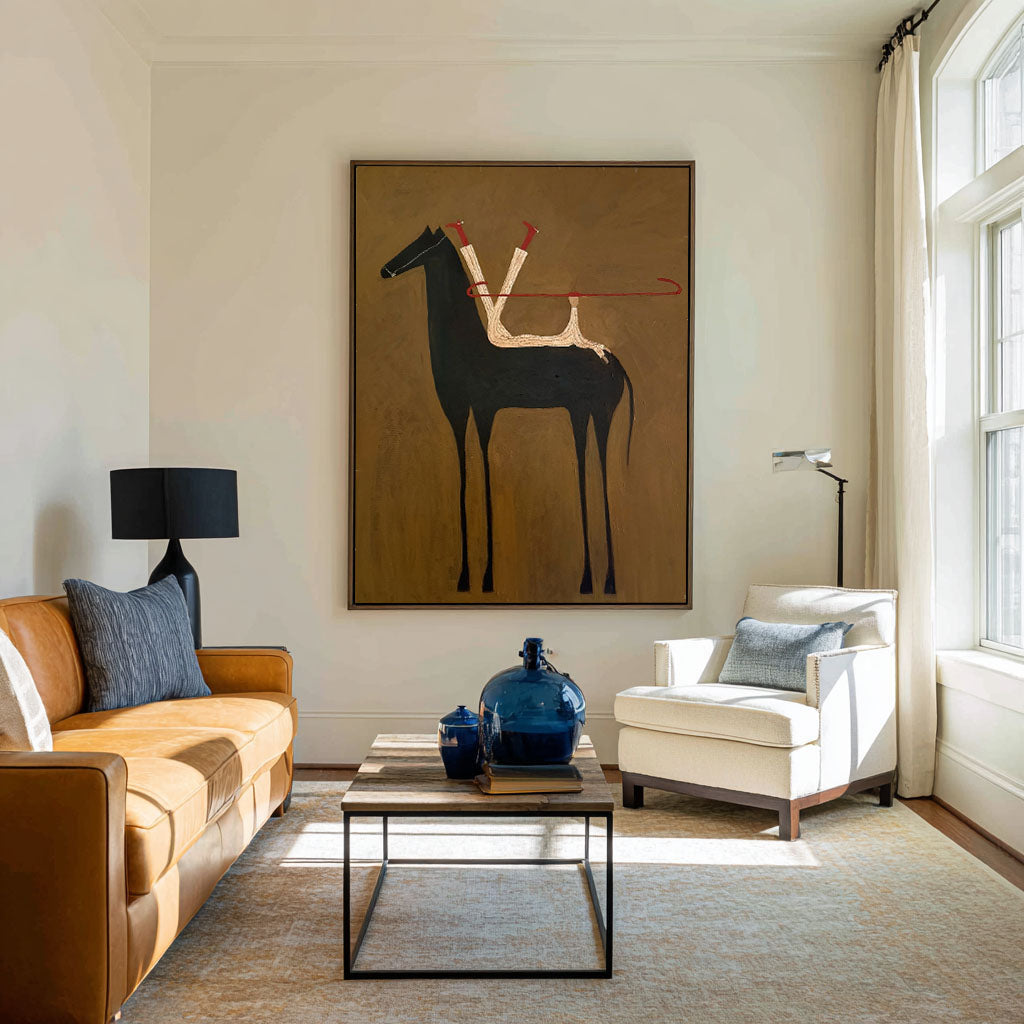 The Silent Steed -- Abstract Animal Symbolism